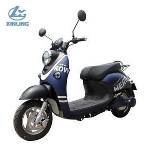 Motosiklèt Scooter elektrik ak batri asid plon